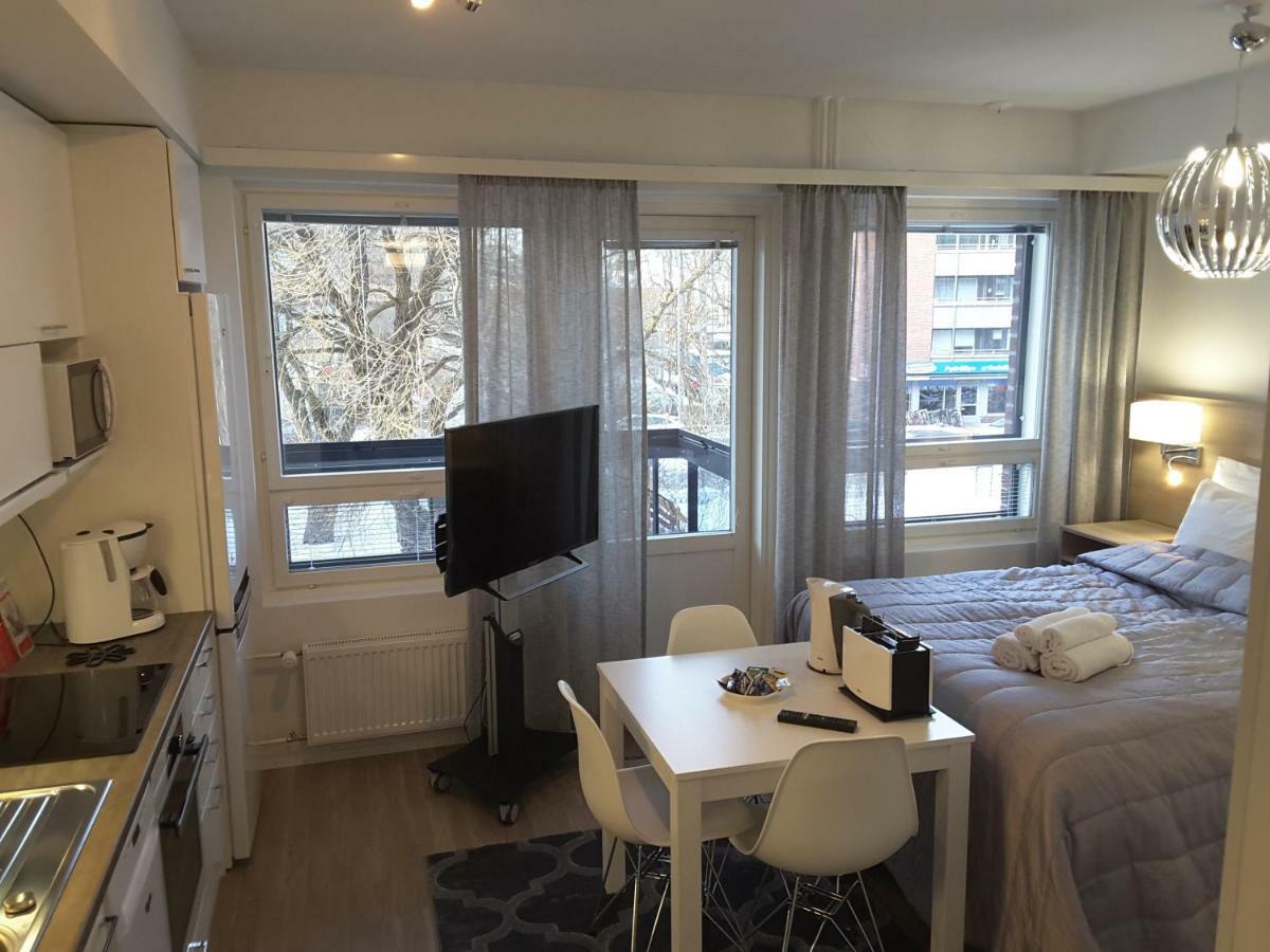 City Apartments With Balcony Rovaniemi Ngoại thất bức ảnh